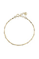 Elements Bar Chain Gold Bracelet