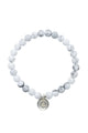 Balance Kids Howlite Silver Bracelet